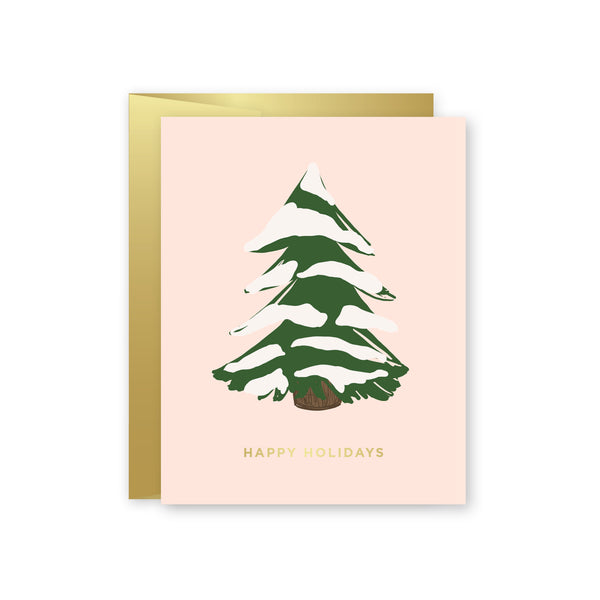 snowy tree greeting cards (box of 10)